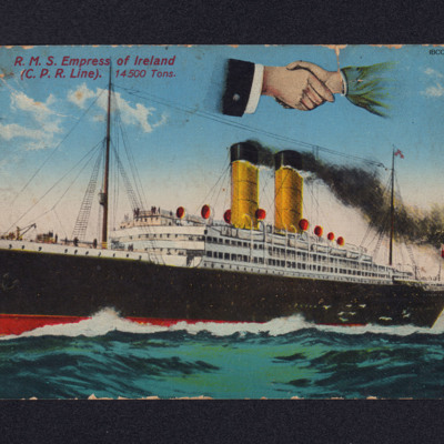 Empress of Ireland Postcard
